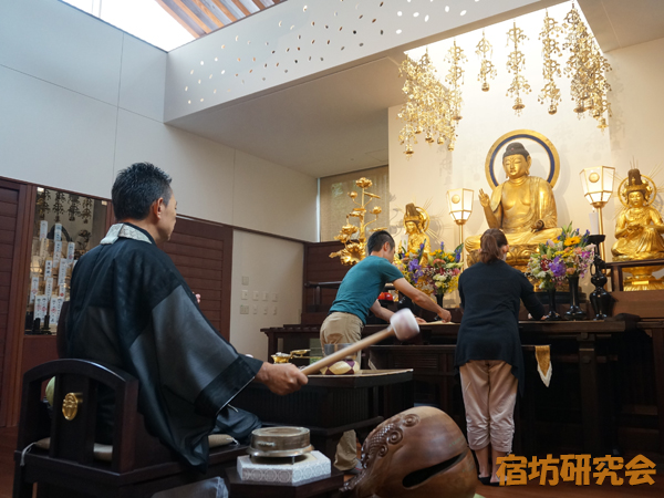 道往寺の法要
