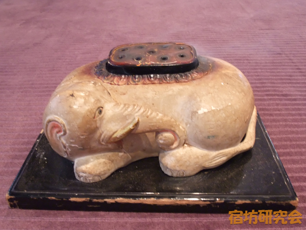 増上寺の象の香炉