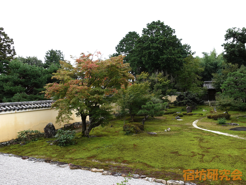 鹿王院の日本庭園