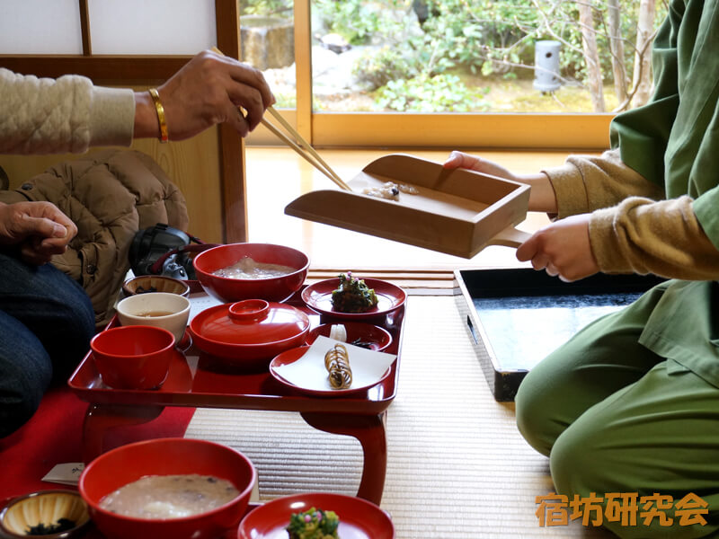 妙心寺東林院の生飯（さば）