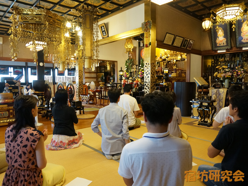 本光寺の唱題行
