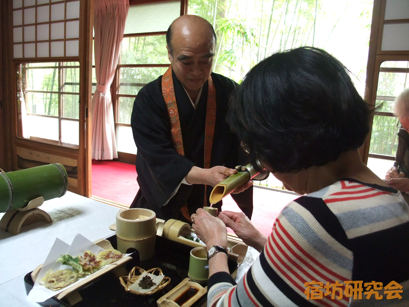 竹寺の住職とお酒