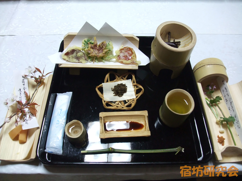 竹寺の精進料理