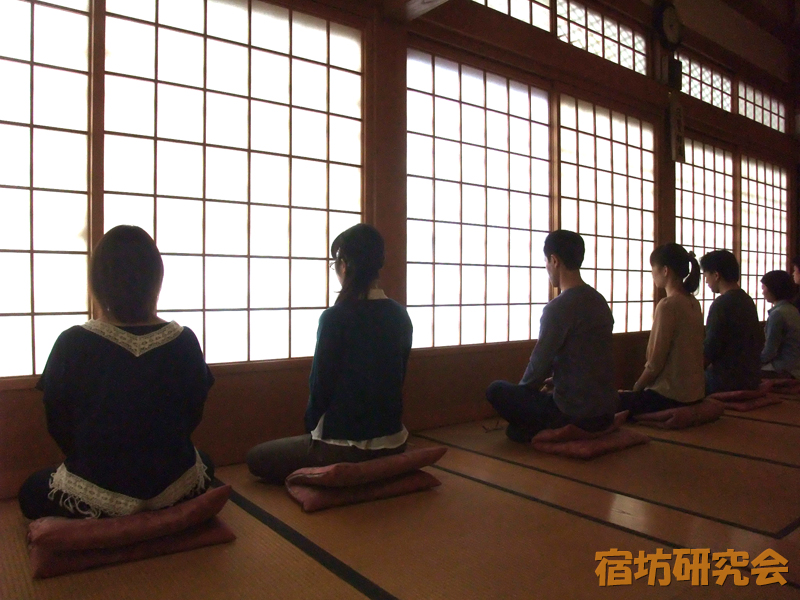 長福寺の座禅