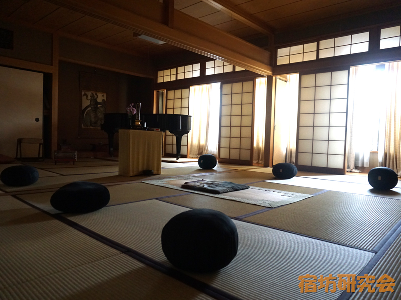 白泉寺の坐蒲