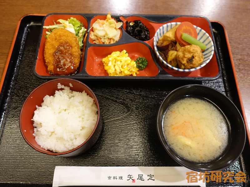 矢尾定の精進料理
