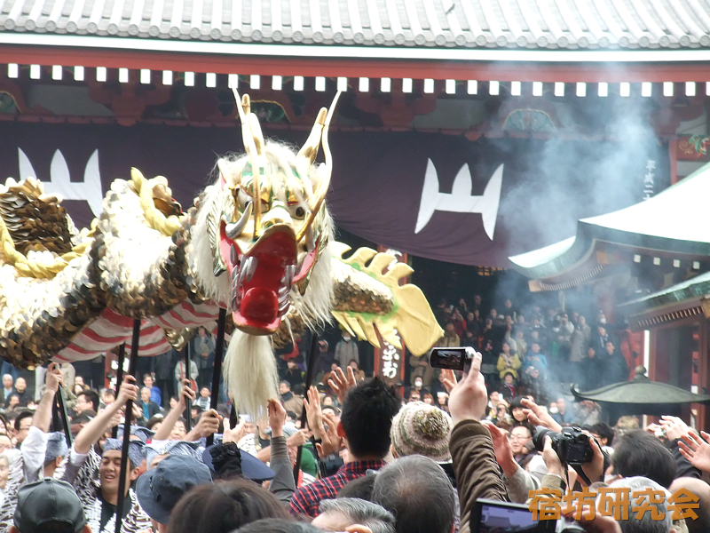 浅草寺『金龍の舞』
