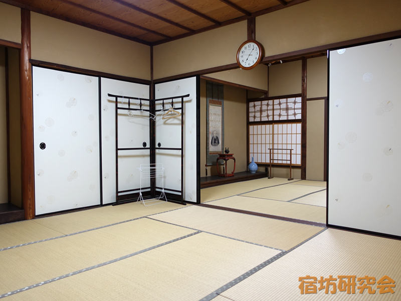 栄昌庵の宿坊客室