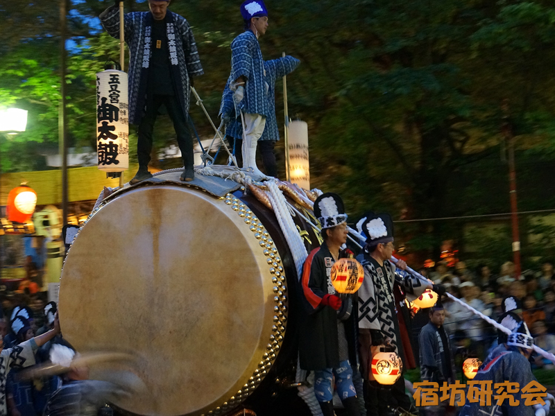 大國魂神社くらやみ祭の大太鼓