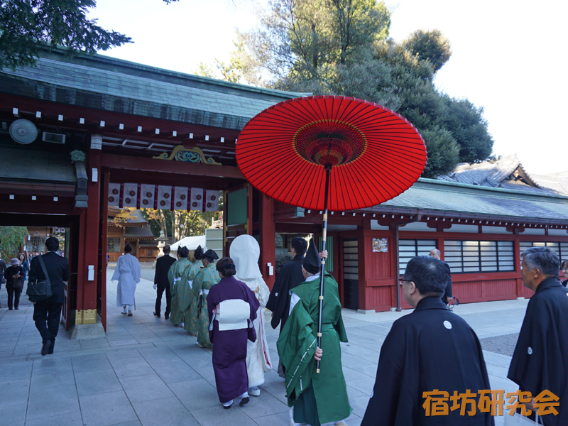 大國魂神社の神前結婚式