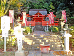 安部文殊院の白山堂