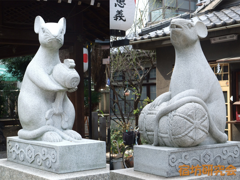 大国主神社のこま鼠