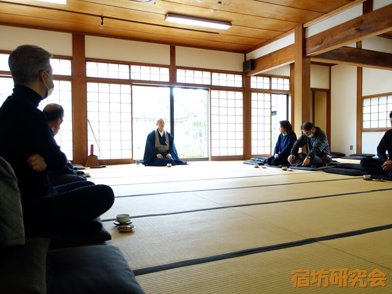 禅居庵の茶礼
