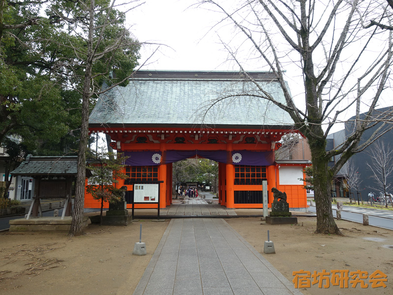 葛飾八幡宮（千葉県市川市 京成八幡駅）