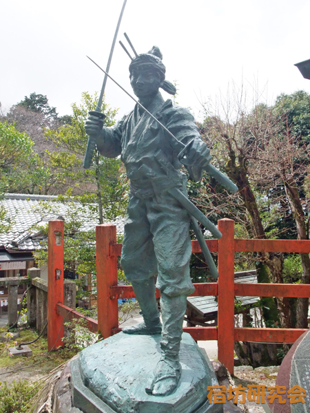 八大神社の宮本武蔵