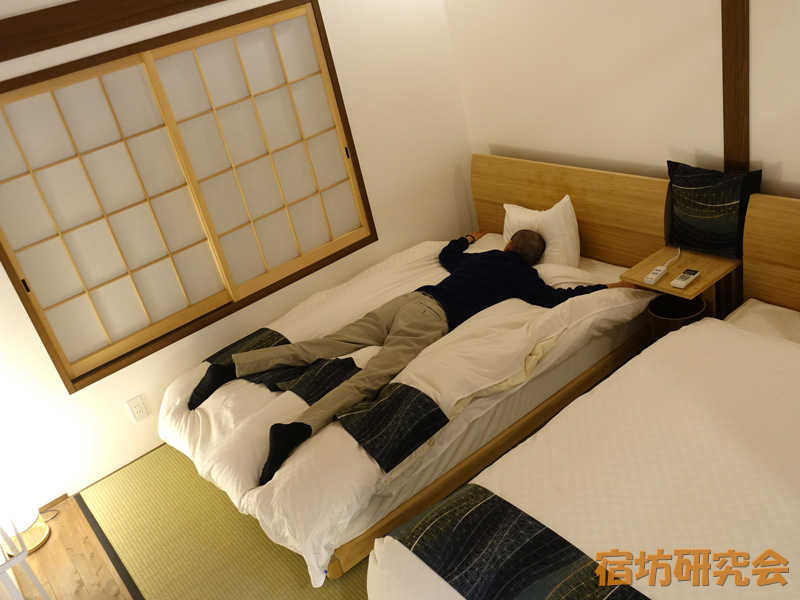 立本寺宿坊の寝室