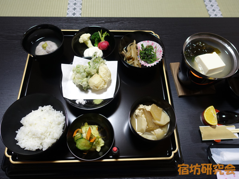 二尊院の精進料理