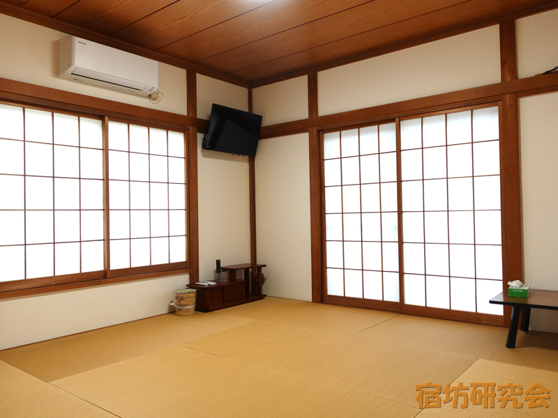 天津神明宮の宿坊客室