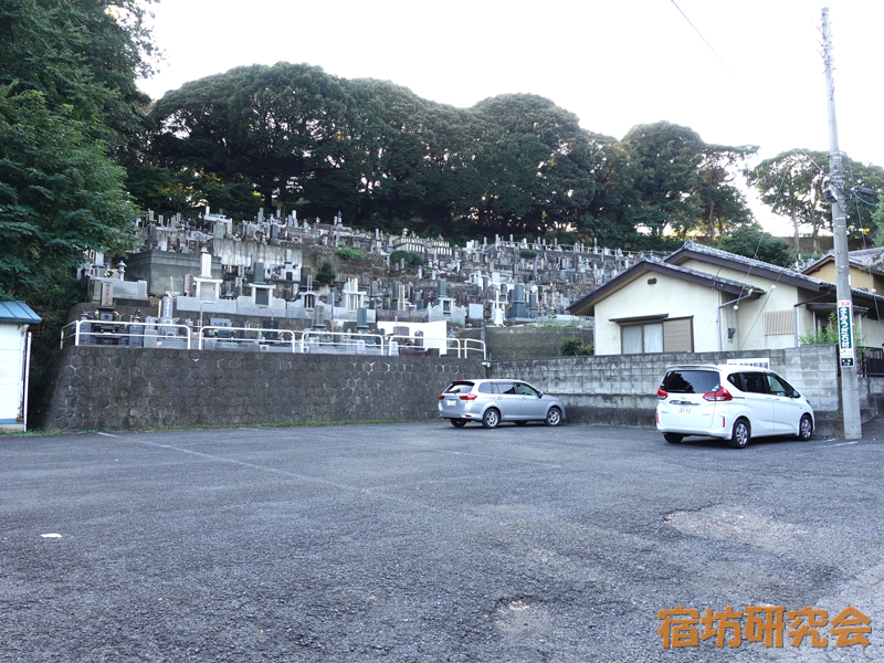 福厳寺の駐車場