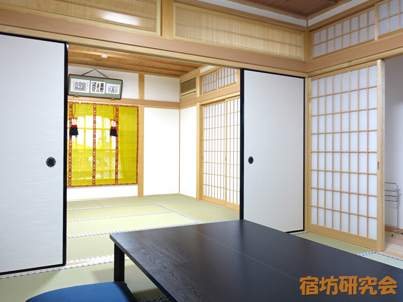 二尊院宿坊えんときの客室