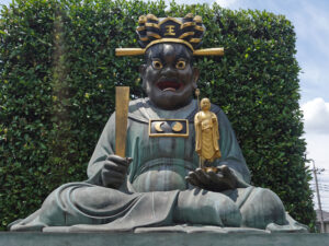 埼玉・西光院の閻魔王
