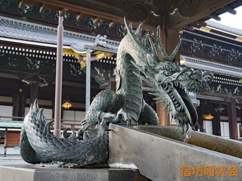 東本願寺の龍