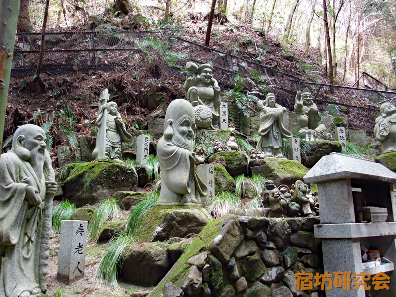 狸谷山不動院の七福神