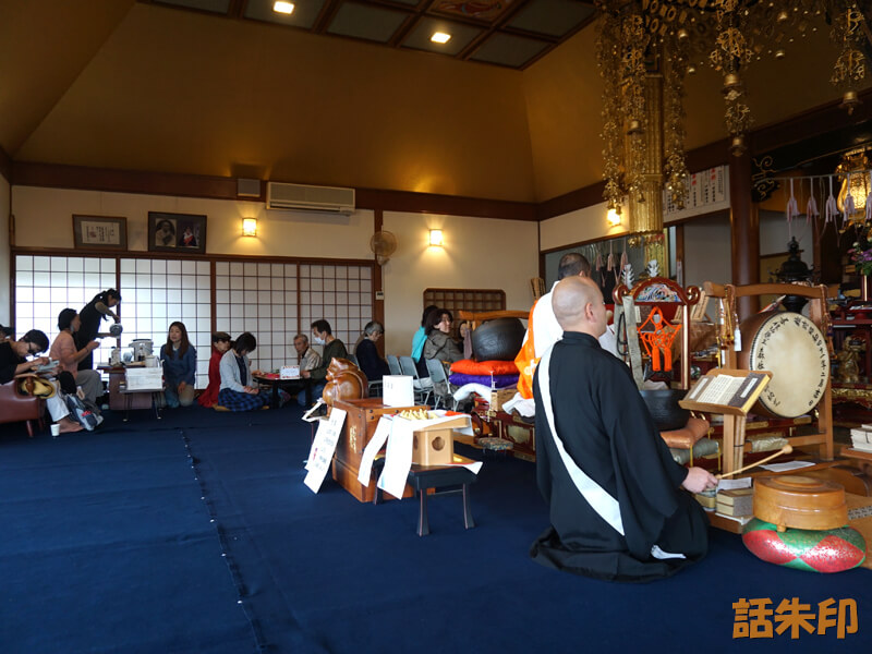 本昌寺の本堂カフェ