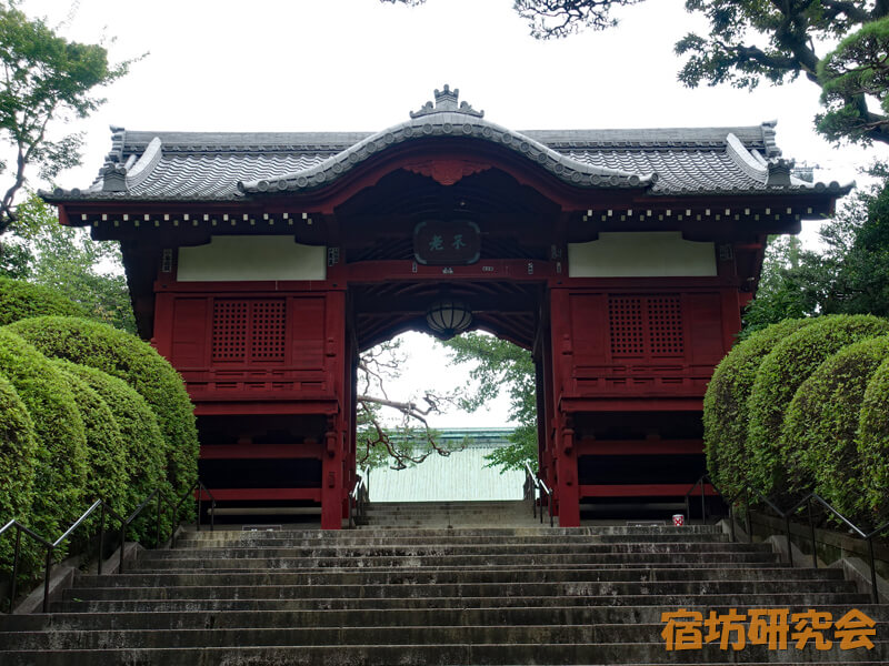 護国寺の不老門