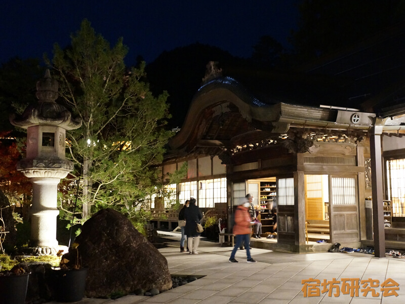 高野山ナイトツアー（恵光院集合）